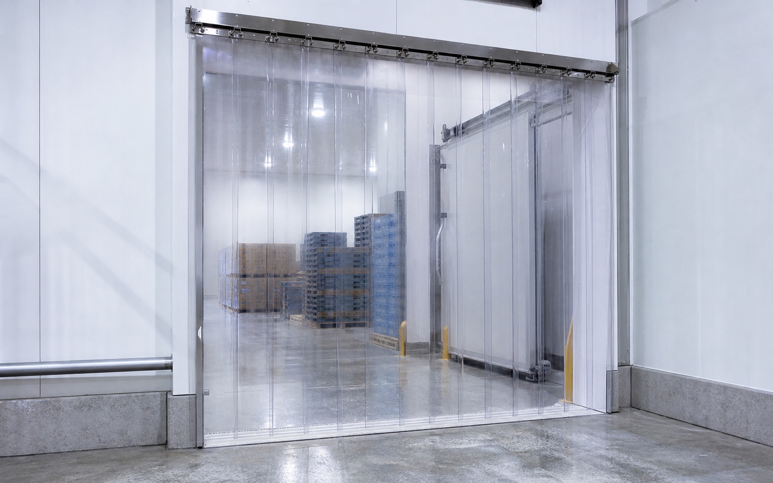 Cold room PVC strip curtain for refrigerated storage